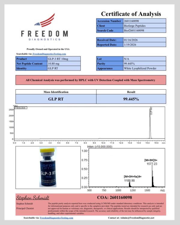 GLP3 Retatrutide 10mg