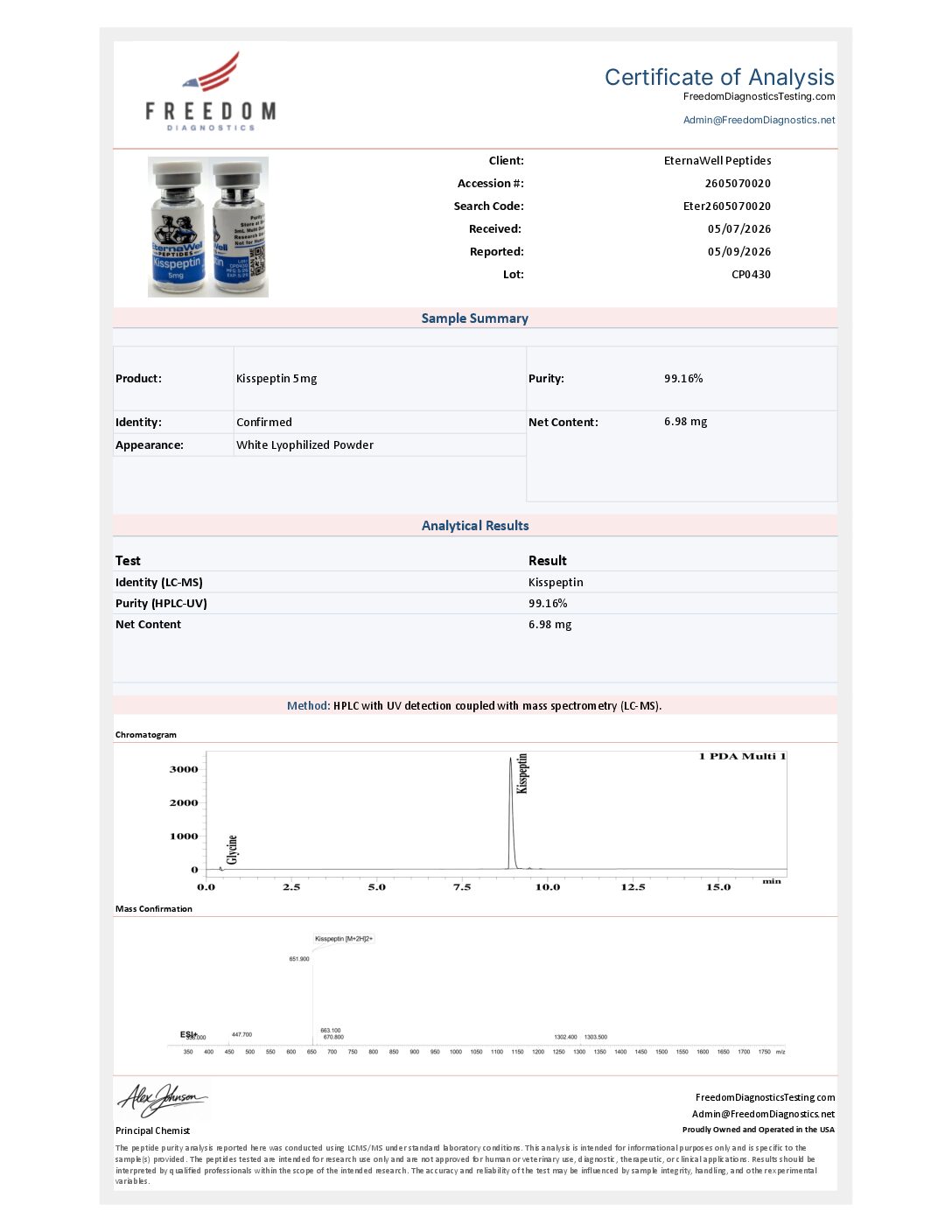 Kisspeptin 5mg
